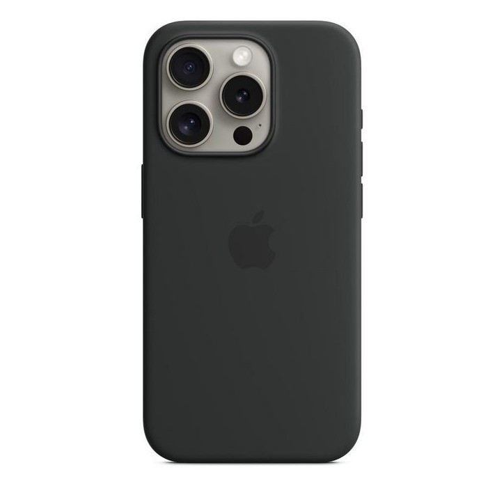 MT1A3ZM/A Apple Iphone 15 Pro Silicone Case With Magsafe - Black