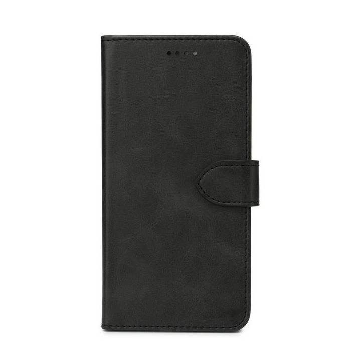 ES67340002-BULK eSTUFF Samsung Galaxy A33 WALES PU Wallet Cover - Black Samsung Galaxy (Mobilephone) A33 5G (2022)