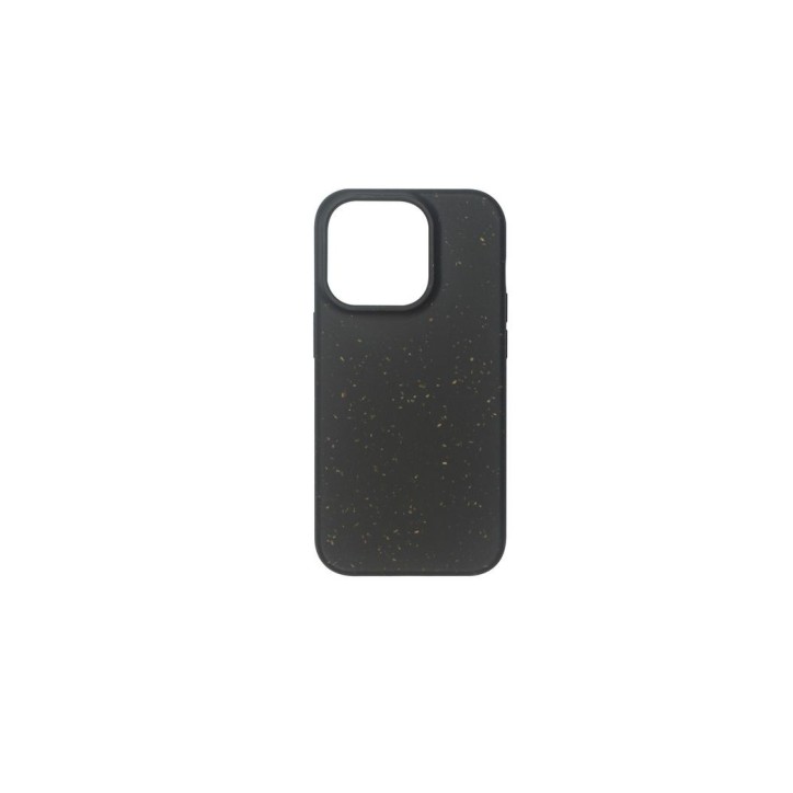 ES67160006-BULK eSTUFF iPhone 14 Pro COPENHAGEN Biodegradable Cover - Black Apple iPhone 14 Pro