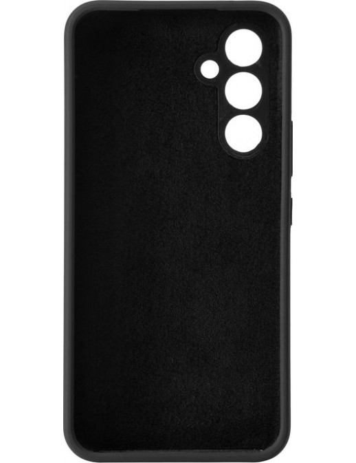 ES673212-BULK ES673212-BULK eSTUFF Samsung Galaxy A34 MADRID Silicone Cover - Black Samsung Galaxy (Mobilephone) A34 5G (2023)