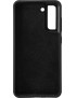 ES673197-BULK ES673197-BULK eSTUFF Samsung Galaxy S21 FE 5G MADRID Silicone Cover - Black Samsung Galaxy (Mobilephone) S21 FE 5G