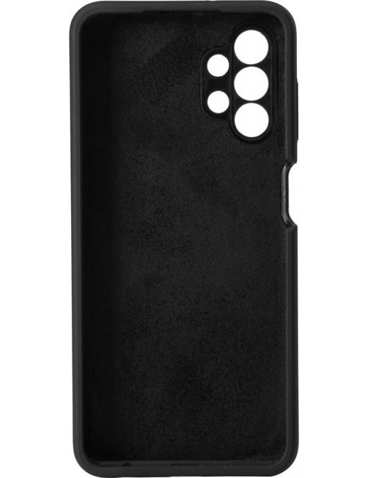 ES673199-BULK ES673199-BULK eSTUFF Samsung Galaxy A13 4G MADRID Silicone Cover - Black Samsung Galaxy (Mobilephone) A13 (2022)