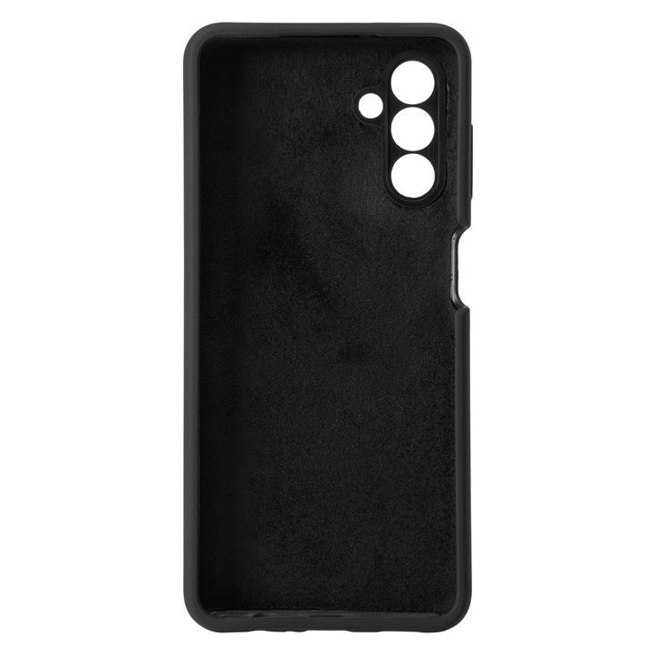 ES673193-BULK eSTUFF Samsung Galaxy A13 5G MADRID Silicone Cover - Black Samsung Galaxy (Mobilephone) A13 5G (2021)