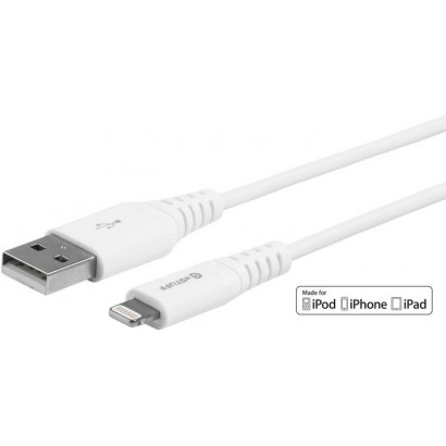 ES601004-BULK ES601004-BULK eSTUFF Lightning Cable MFI 0.15m White Apple iPad Pro 9.7-inch, Pro 12.9-inch (2017, 2nd gen., A1...