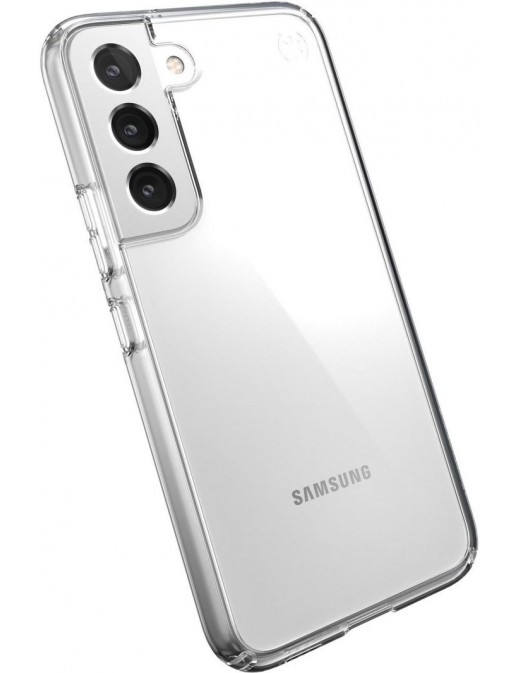 144239-5085 Speck Presidio Perfect-clear Samsung Galaxy S22 Case Samsung Galaxy (Mobilephone) S22 5G