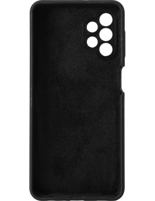 ES673185-BULK ES673185-BULK eSTUFF Samsung Galaxy A32 5G MADRID Silicone Cover - Black Samsung Galaxy (Mobilephone) A32 5G (2...