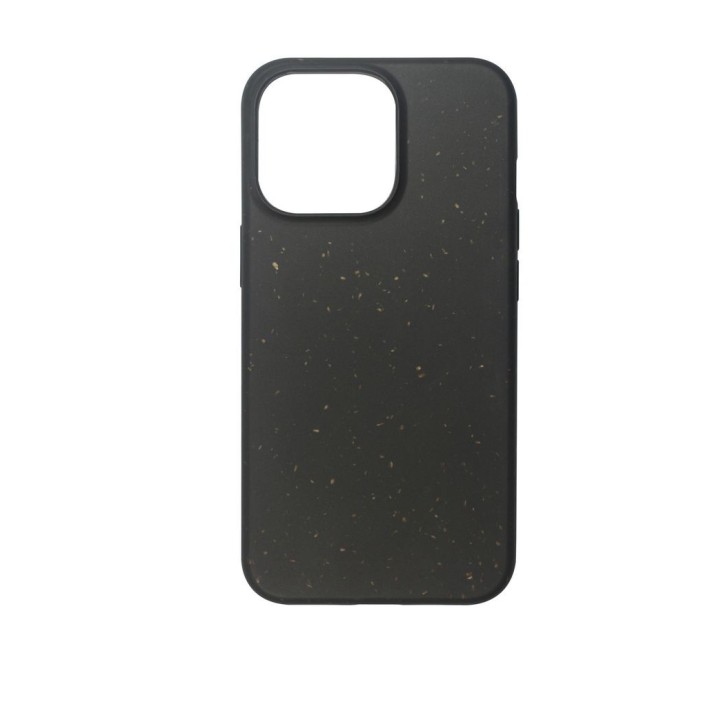 ES67160003-BULK eSTUFF iPhone 13 Pro COPENHAGEN Biodegradable Cover - Black Apple iPhone 13 Pro