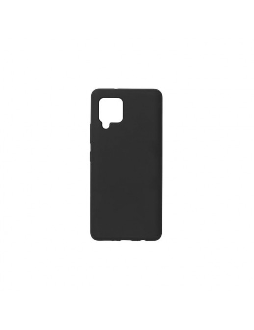 ES673150-BULK ES673150-BULK eSTUFF Samsung Galaxy A42 5G MADRID Silicone Cover - Black Samsung Galaxy (Mobilephone) A42 5G (2...