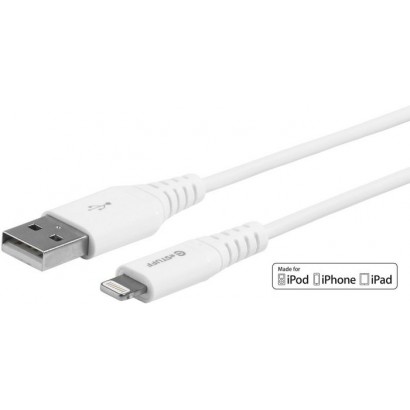 ES601304 ES601304 eSTUFF Lightning Cable MFI 3m White Apple iPad Pro 9.7-inch, Pro 12.9-inch (2017, 2nd gen., A1671), Pro 12....