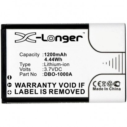 MBXMP-BA483 MBXMP-BA483 CoreParts Mobile Battery for Doro 4.44Wh Li-ion 3.7V 1200mAh Black for Doro Mobile, SmartPhone 1370, ...