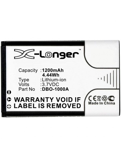 MBXMP-BA483 MBXMP-BA483 CoreParts Mobile Battery for Doro 4.44Wh Li-ion 3.7V 1200mAh Black for Doro Mobile, SmartPhone 1370, ...