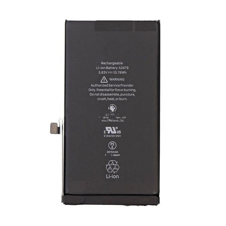 MOBX-IP12-18 CoreParts Apple iPhone 12/12 Pro Pro A2479 Battery 3.83V-10.78Wh 2815mAh Li-ion Polymer Apple iPhone 12 Pro, 12
