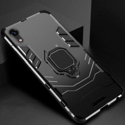 MOBX-COV-JL-XR MOBX-COV-JL-XR CoreParts Case for iPhone XR Shockproof Armor Case Military Grade Anti-Dropping, Black With Rin...