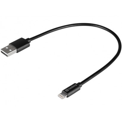 441-40 441-40 Sandberg USBLightning MFI 0.2m Black
