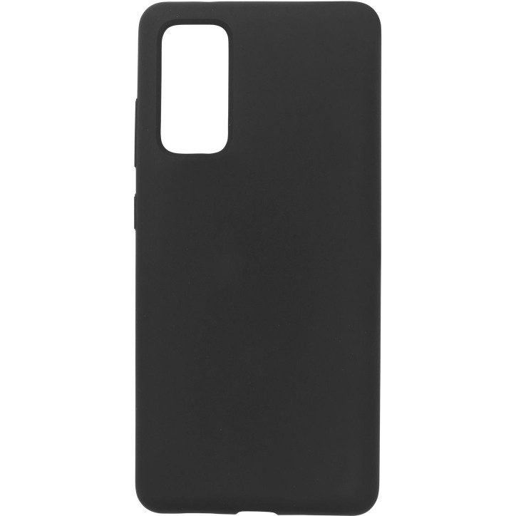 ES673181-BULK eSTUFF Samsung Galaxy S20 FE/S20 FE5G MADRID Silicone Cover - Black Samsung Galaxy (Mobilephone) S20 FE 5G, S20 FE