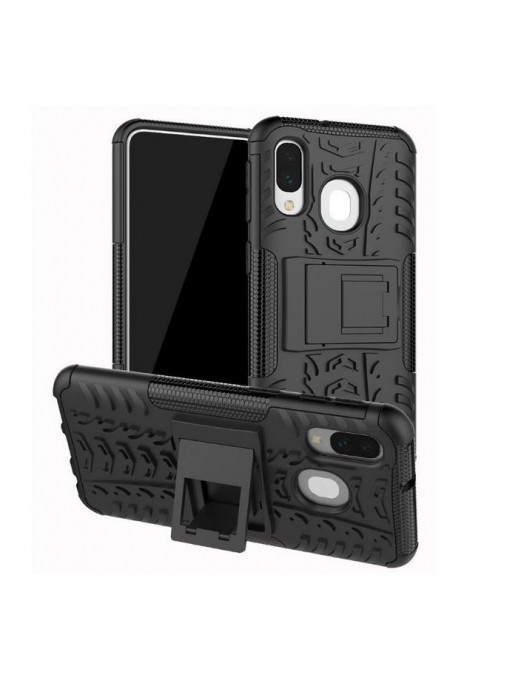 MOBX-COVER-A40-B MOBX-COVER-A40-B CoreParts A40 Black Cover Samsung Galaxy A40 Shockproof Rugged Tire Armor Protective Case