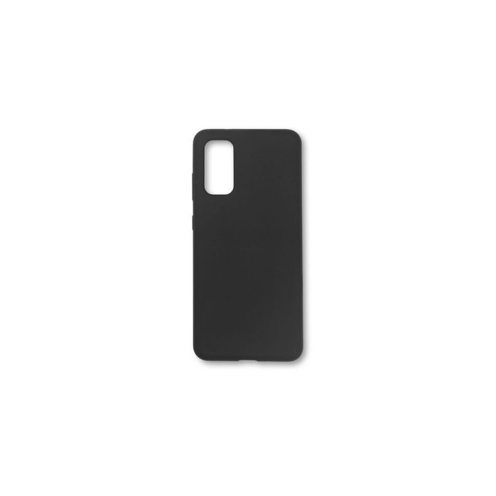 ES673162-BULK eSTUFF Samsung Galaxy S20/5G MADRID Silicone Cover - Black Samsung Galaxy (Mobilephone) S20 5G, S20
