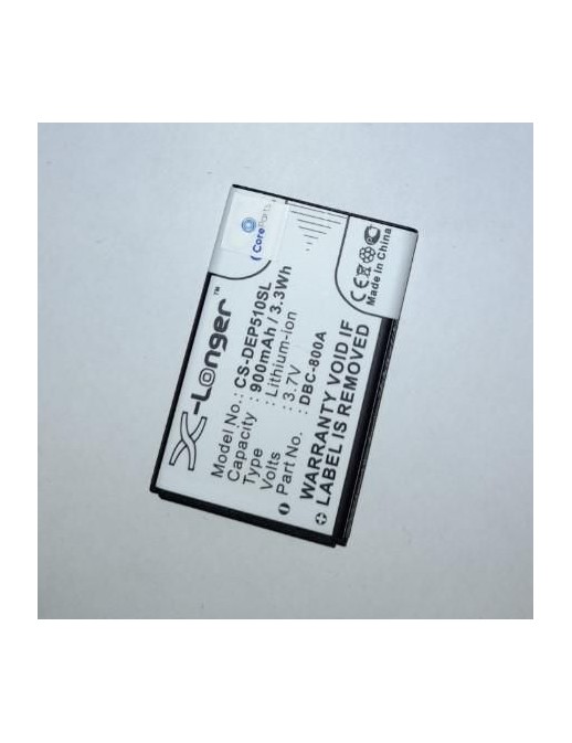 MOBX-BAT-DEP510SL MOBX-BAT-DEP510SL CoreParts Battery for Tiptel Mobile 3.33Wh Li-ion 3.7V 900mAh, for S30, C70, S400, S400 E...