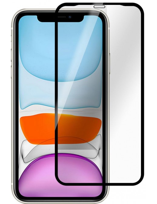 ES501133 ES501133 eSTUFF iPhone 11/XR Full Cover Screen Protector. Titan Shield® Apple iPhone XR, 11
