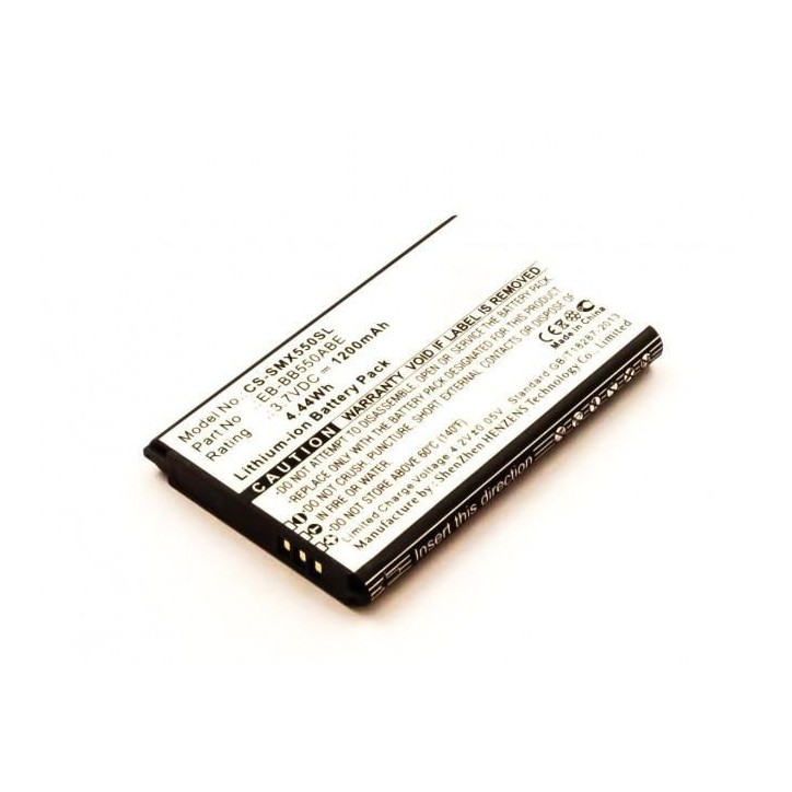 MBXSA-BA0132 CoreParts Battery for Samsung 4.4Wh Li-ion. 3.7V. 1200mAh Samsung Xcover 550, SM-B550, SM-B550H EB-BB550ABE