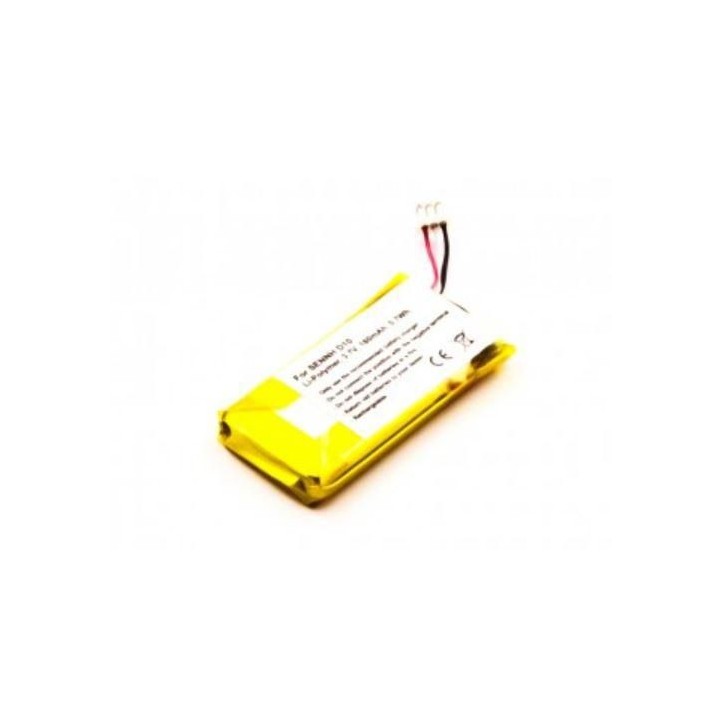 MBXMISC0191 CoreParts Battery for Mobile 0.7Wh Li-ion 3.7V 180mAh for Sennheiser, Plantronics, Jabra 504374, BATT-03 MBXMISC0191 CoreParts Battery for Mobile 0.7Wh Li-ion 3.7V 180mAh for Sennheiser, Plantronics, Jabra 504374, BATT-03