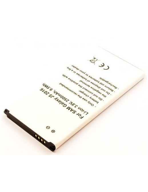 MBXSA-BA0042 MBXSA-BA0042 CoreParts Battery for Samsung 9.5Wh Li-ion 3.8V 2500mAh Battery Samsung Galaxy J5 2016 EB-BJ510CBC,...