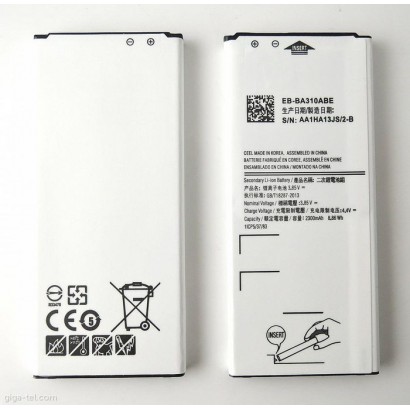 MSPP74043 MSPP74043 CoreParts Battery for Samsung Mobile 6.65Wh Li-ion 3.8V 1750mAh, Samsung Galaxy A3 (2016) EB-BA310ABE Sam...