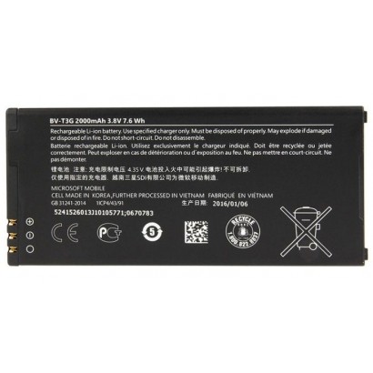 MBP1182 CoreParts Battery for Mobile 7.6Wh Li-ion 3.8V 2.0Ah Microsoft Lumia 650 BV-T3G Nokia Mobile Lumia 650