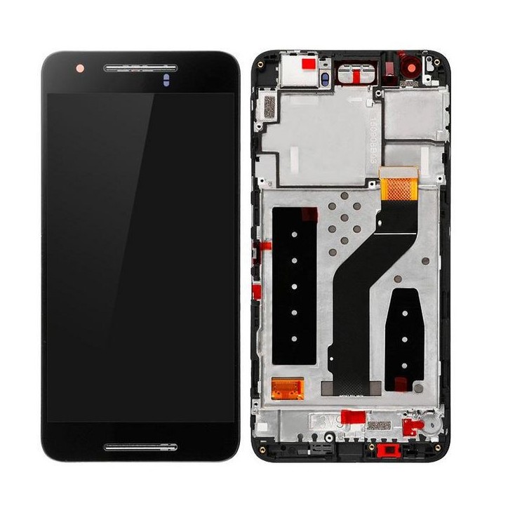 MSPP73568 CoreParts Huawei Nexus 6P LCD Screen and Digitizer with Front Frame Assembly Black Huawei