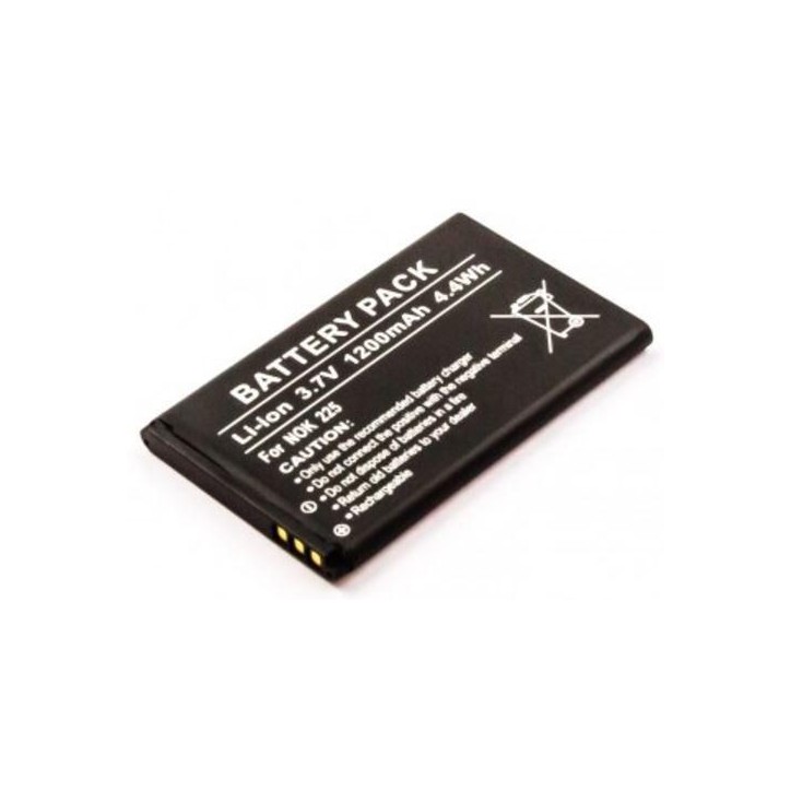 MSPP2614 CoreParts Battery for Nokia Mobile 4.44Wh Li-ion 3.7V 1200mAh BL-4UL, 3310 2017, ASHA 225, New 3310, RM-1012, TA-1008, 