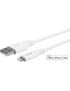 ES601024 ES601024 eSTUFF Lightning Cable MFI 0.5m White ME291ZM/A Apple iPad Pro 9.7-inch, Pro 12.9-inch (2017, 2nd gen., A16...