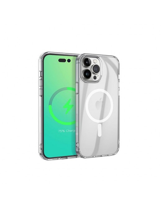 ES67140006 ES67140006 eSTUFF iPhone 14 Pro BERLIN Magnetic Hybrid Cover - Transparent Apple iPhone 14 Pro