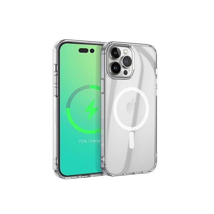 ES67140006 eSTUFF iPhone 14 Pro BERLIN Magnetic Hybrid Cover - Transparent Apple iPhone 14 Pro