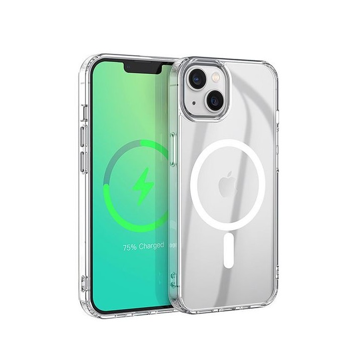 ES67140007 eSTUFF iPhone 14 Plus BERLIN Magnetic Hybrid Cover - Transparent ES67141002 Apple iPhone 14 Plus