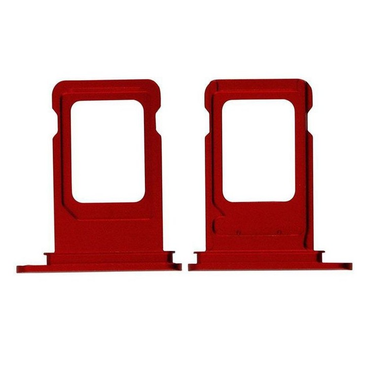 MOBX-IP11-DST-INT-R CoreParts Dual Sim Card Tray Apple iPhone 11 Original New, Red Apple iPhone 11