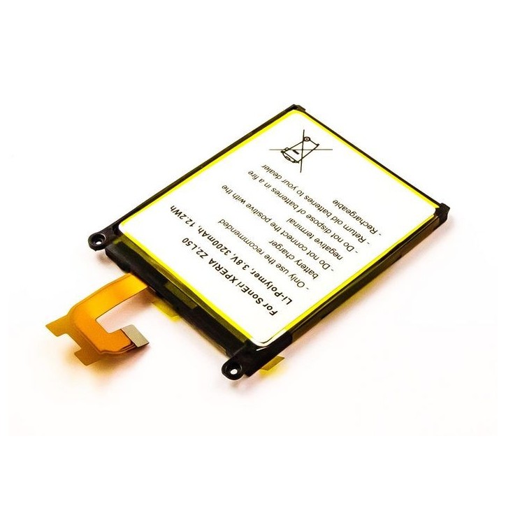 MBXSO-BA0020 CoreParts Battery for Sony Mobile 11.4Wh Li-Pol 3.8V 3000mAh Sony 1588-4170, LIS1543ERPC