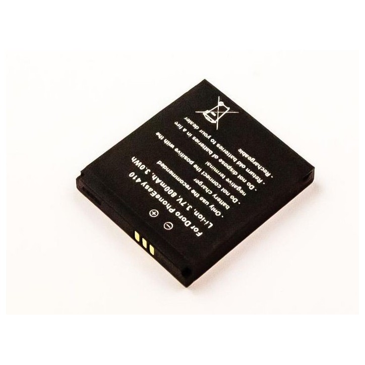 MBXMISC0054 CoreParts Battery for Mobile 3.0Wh Li-ion 3.7V 800mAh for CARE CLAMSHELL, SHELL01A CARE CLAMSHELL, SHELL01A