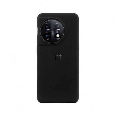 5431100400 OnePlus Sandstone Bumper Mobile Phone Case 17.3 Cm (6.82") Cover Black