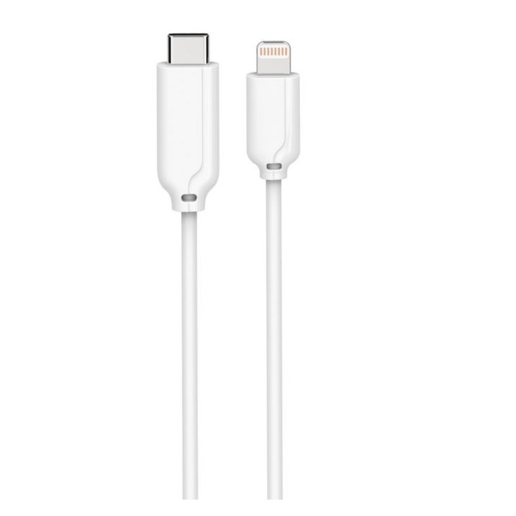 USB3.1CL3 MicroConnect USB-C to Lightning Cable MFI, 3.0m, White MKQ42ZM/A, MLL82ZM/A, MD819ZM/A