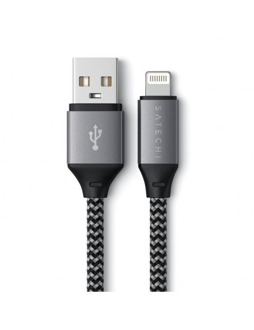 ST-TAL10M Satechi Lightning Cable 0.25 M Grey