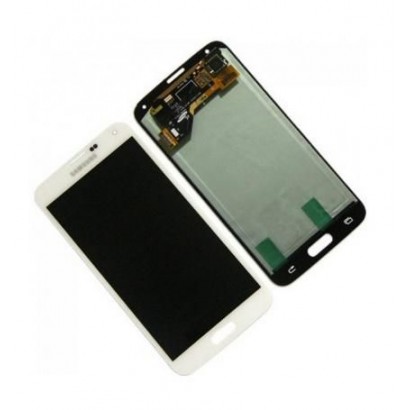 GH97-15959A Samsung Samsung SM-G900F Galaxy S5, Complete Display LCD+Touchscreen, white 645369...