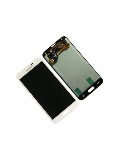 GH97-15959A Samsung Samsung SM-G900F Galaxy S5, Complete Display LCD+Touchscreen, white 645369 Samsung Galaxy (Mobilephone) S5 (