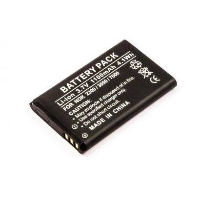 MBMOBILE1048 CoreParts Battery for Mobile 4Wh Li-ion 3.7V 1100mAh Black, Nokia BL-5C, BL-5CA, BL-5CB, BR-5C, NKBF01 Nokia Mobile