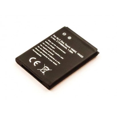 MBXMISC0209 MBXMISC0209 CoreParts Battery for Mobile 1.5Wh Li-ion 3.7V 0.4Ah Alcatel One Touch 1040X, 1042D CAB0400000C1