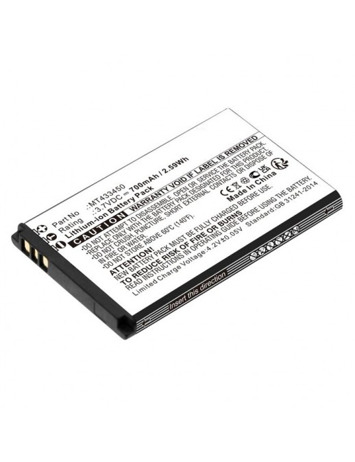 MBXMP-BA1808 CoreParts Battery for Olympia Mobile, SmartPhone 2.59Wh 3.7V 700mAh for Classic Mini II MT433450