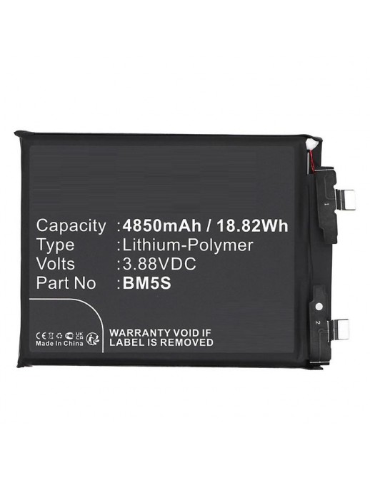 MBXMP-BA1839 CoreParts Battery for Xiaomi Mobile, SmartPhone 3.88V 4850mAh 18.82Wh K60 Ultra,K60 BM5S