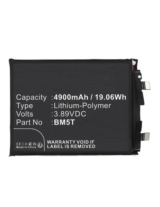 MBXMP-BA1841 CoreParts Battery for Xiaomi, Poco Mobile, SmartPhone 3.89V 4900mAh 19.06Wh 2306EPN60G,13T 5G, X6 Pro BM5T