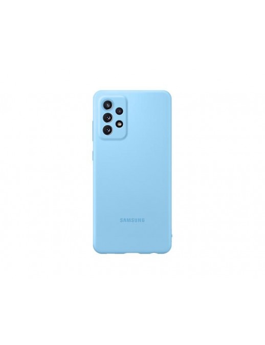 EF-PA725TLEGWW Samsung A72 Silicone Cover Blue Mobile Phone Case 17 Cm (6.7")