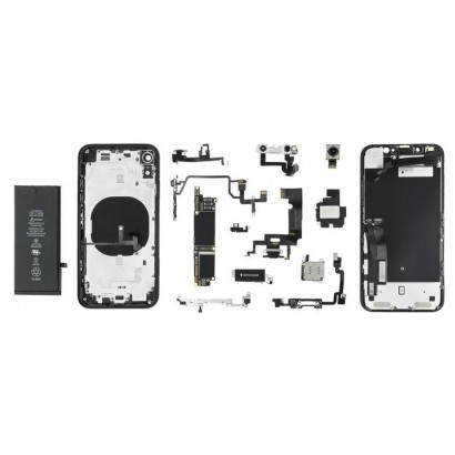 MOBX-IPXR-03-R CoreParts Back Cover Glass, Glass ONLY, XR (6.1"), Red Apple iPhone XR
