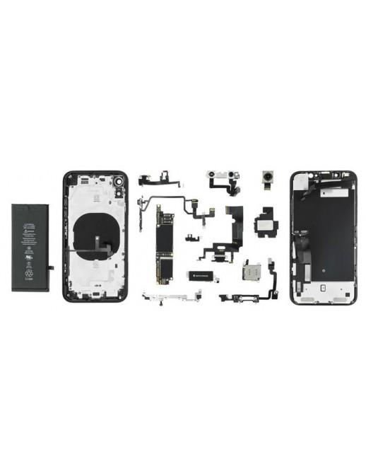 MOBX-IPXR-03-R CoreParts Back Cover Glass, Glass ONLY, XR (6.1"), Red Apple iPhone XR